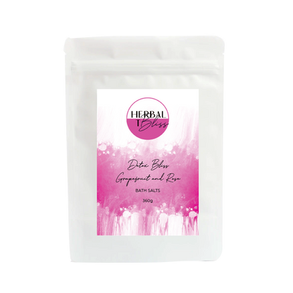 Detox Bliss Grapefruit & Rose Bath Salts